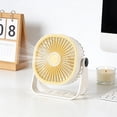 thumbnail image 6 of Personal Cooling Fan USB Desktop Fan Three-Speed Wall Mounted Mini Electric Fan with Spray Cooling Function for Travel Use, 6 of 6