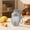 Gray, variant on Lilgiuy Large Capacity Shaker Bottle, 600ML Portable Gym Protein Cup, Portable Leakproof Gray Water Bottle for Workout Shakes