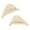 Beige, variant on High Heel Toe Filler Inserts Adjustable Shoe Plugs for Big Shoes and Foot Pain Relief for Women Pumps and Professional Footwear Black