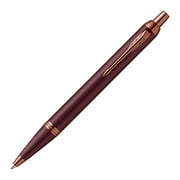PARKER PARKER ballpoint pen IM monochrome burgundy BGT medium size, oil-based, in gift box 2190489