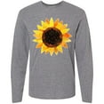 thumbnail image 3 of Inktastic Summer Sunflower Long Sleeve T-Shirt, 3 of 5