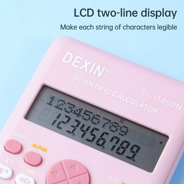 Calculators,With 240 Carry Office Portable Math With Lines Lcd 240 2 Lcd Display Portable To Display Scientific Math Middle Office Ideal Scientific Math