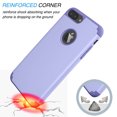 thumbnail image 2 of iPhone 8 Plus Case, iPhone 8 Plus 2017 Case,Njjex Shock Absorbing Hard Slim Thin Cute Cover [Scratch Proof] Plastic Shell+TPU Rubber Inner For iPhone 8 Plus 5.5 Inch, 2 of 4