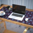 thumbnail image 3 of Long Mouse Pads for Desk,Dark Purple Cartoon Unicorn Pattern Desk Mats on Top Of Desks, Desk Mouse Pad Extra Large with 3mm Non-Slip Base and Stitched Edge for Gaming,Office,Work,Home 35.4"x15.7", 3 of 6
