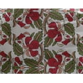 thumbnail image 4 of oneOone Georgette Viscose Fabric Leaves & Floral Block Printed Craft Fabric BTY 42 Inch Wide, 4 of 4