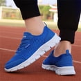thumbnail image 3 of Mepaouo Fashion Running Shoes for Men Lace Up Breathable Sport Sneakers Lightweight Walking Shoes, 3 of 9