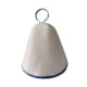 thumbnail image 3 of Accesorios para sombreros de fieltro Cómodo de llevar Turbante para el cabello Gorro de baño multiusos para bañarse Vaporarium Hombres y mujeres blanco y azul, 3 of 9