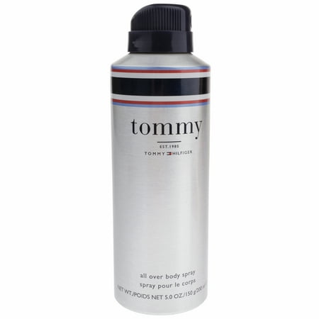 Tommy Hilfiger Beauty Tommy All Over Body Spray for Men, 5 (Best Place To Spray Cologne)