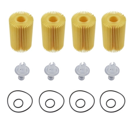 4 Pack For TOYOTA LAND CRUISER,SEQUOIA,TUNDRA OIL FILTER SET 04152-38020