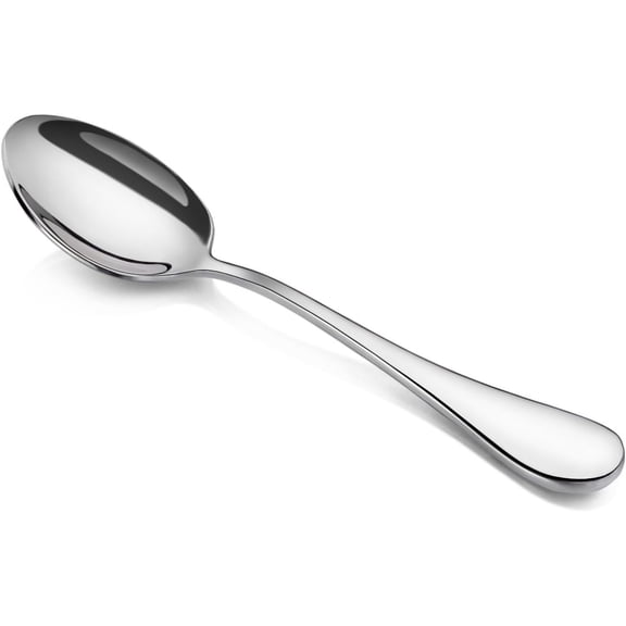 Rain 18/10 Stainless Steel (Silver (Set of 12), Teaspoon (6.25-Inch))