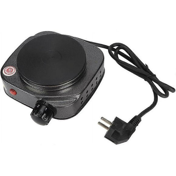 Electric Stove, 500W 5.7 Inch Electric Hot Plate, Electric Cooktop, Tea Stove, Round Hot Plate Countertop Burner, Home Kitchen Hot Burner EU 220V