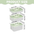 thumbnail image 3 of MOQIN Refrigerator Organizer Bin, Plastic Food Storage Containers with Lids, Stackable Organizer Keeper for Snack, Vegetable, Meat, Fish, Bacon, 3 of 6