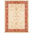thumbnail image 3 of Traditional Rug - Heirloom -Creme/Red-Color:Creme/Red,Design:Traditional,Shape:Large Rectangle,Size:8' x 11', 3 of 3