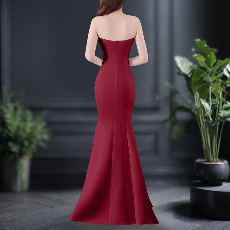 formal navy dress Satin Dark Navy Blue Off The Shoulder Formal Dresses