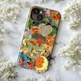 thumbnail image 5 of Vintage Collage Cat & Goldfish Phone Case, Artistic Botanical iPhone Cover for iPhone 16 15 14 13 12 11 Pro Max Mini, 5 of 6