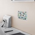 thumbnail image 6 of 3 Gang Light Switch Cover Plate Hello Panda Face Wall Plate Decorate Electrical Outlet Cover Plates 4.56”x4.48”, 6 of 8