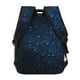 thumbnail image 4 of Balery Blue Glitter Retro Mochila Escolar Impresa, Mochila Ligera para Viajes Casual, Mochila Duradera y Cómoda Multifuncional, Mochila para Laptop-One Size, 4 of 5