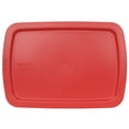 thumbnail image 4 of Pyrex C-233-PC Red 3qt Easy Grab Food Storage Replacement Lid, 4 of 7