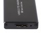 thumbnail image 4 of Carcasa adaptadora de aluminio m a USB 3.0 con interfaz micro USB para unidad de interna m Soporte de disco duro UASP 6Gb / negro Soledad MSATA a USB 3.0, 4 of 9