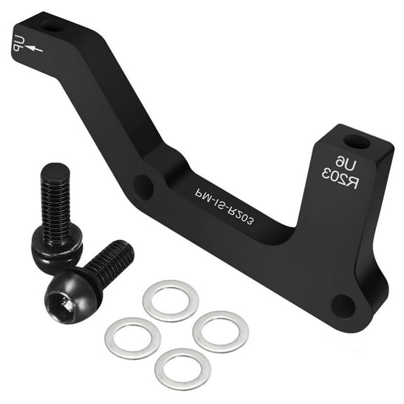 BUCKLOS IS/PM Bike Disc Brake Caliper Adapter 180/203mm Front Rear Disc Brake Adapter Post Mount Rotor fit Mountain Bike MTB Road Bicycle for Shimano