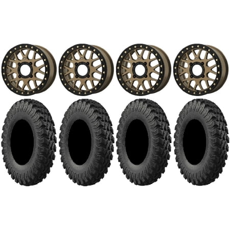 KS235 Grenade Bronze 15 Wheels 33 MotoRally Tires Can-Am Maverick X3 / Honda Pioneer 1000 / Talon KS235 Grenade Bronze 15 Wheels 33 MotoRally Tires Can-Am Maverick X3 / Honda Pioneer 1000 / Talon
