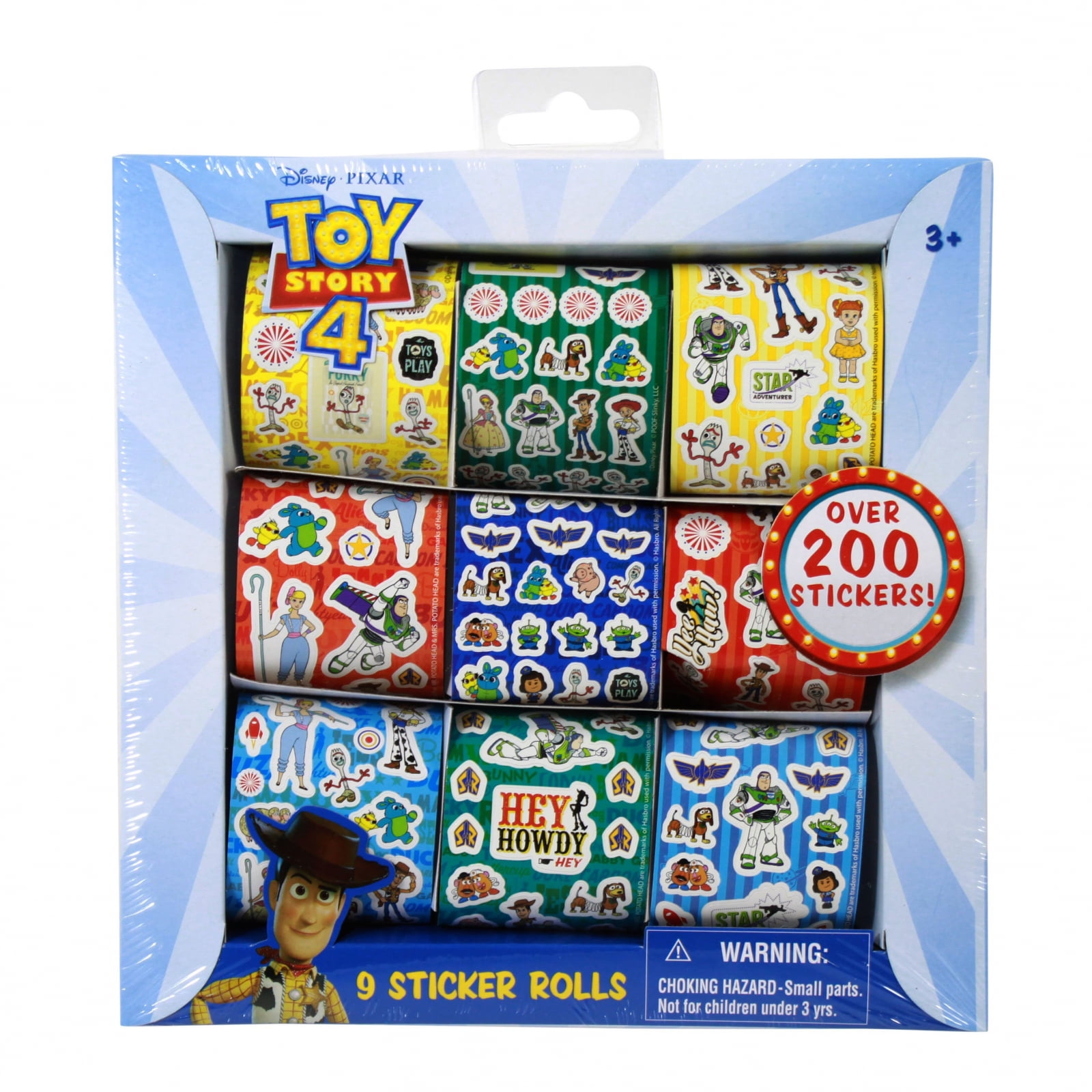 toy story wrapping paper walmart