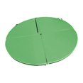 thumbnail image 1 of Ethern Foldable Pole Dance Mat Crash Mat Gymnastics Round Convenient Portable Equipment green, 1 of 9