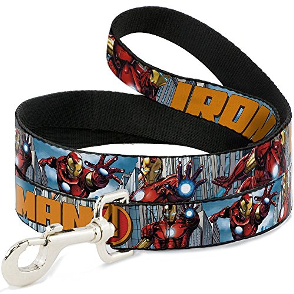 24-38 Inches in Length Iron Man 3-Action Poses/Avengers Comic Scene Blocks Grays/Black 1.5 Wide Buckle-Down Seatbelt Belt