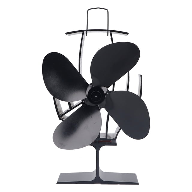Ventilador de estufa de leña, ventilador de estufa accionado por calor Ventilador de estufa accionado por calor Ventilador de estufa Diseño de última generación Jadeshay A