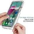 thumbnail image 3 of LG K92 Case With Built-in Screen Protector, Rosebono Full-Body Rugged Ultra Transparency Grideint Hybrid Protective Case With Built-in Screen Protector for LG K92 5G (Purple), 3 of 5