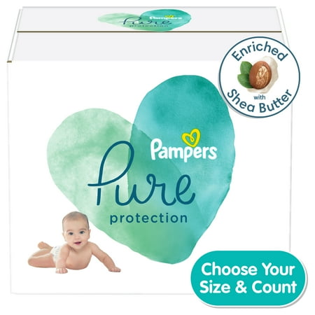 Pampers Pure Diapers Size 6, 108 Count (Select for More Options)