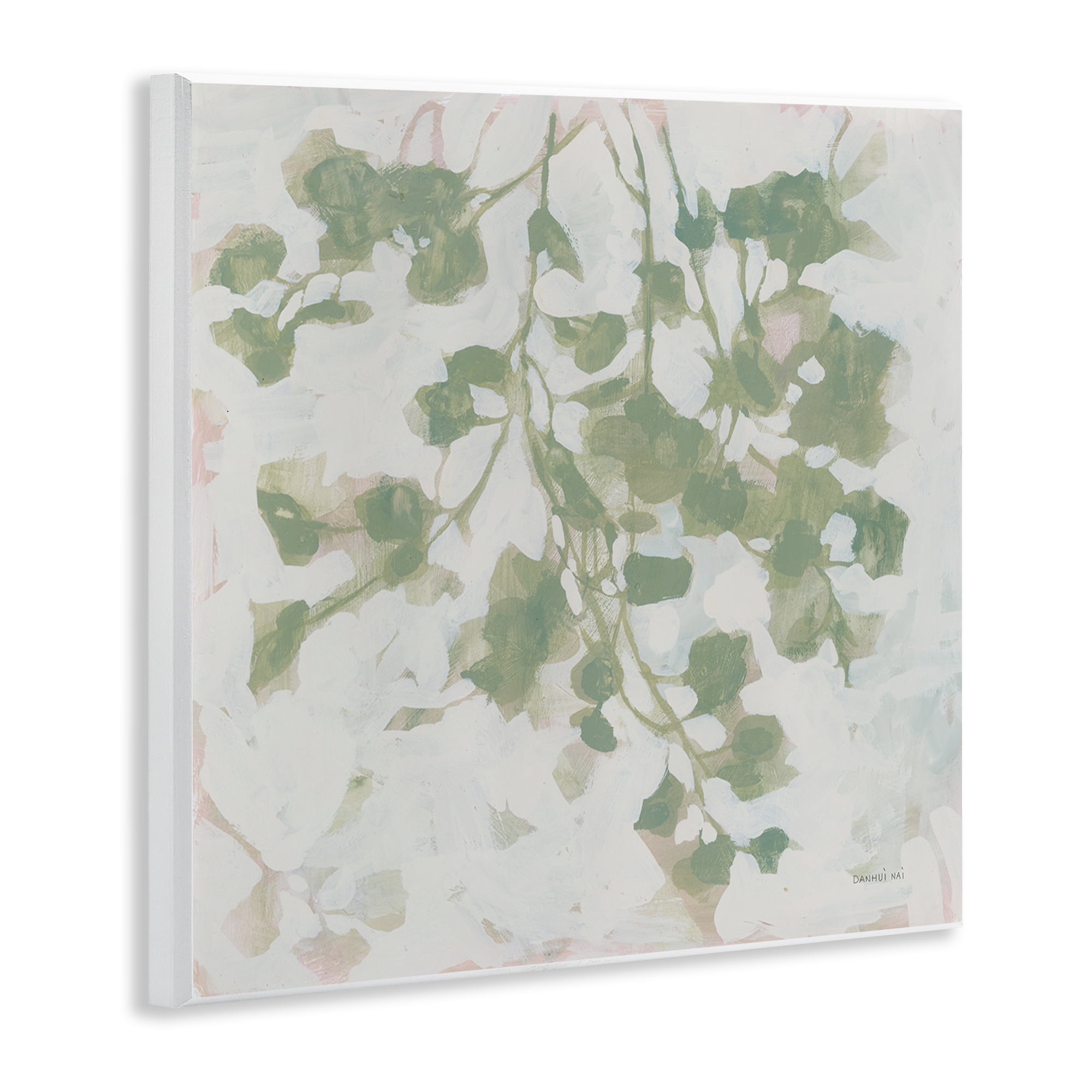 Stupell Industries Dancing Leaf Shadows Botanical & Floral Painting Unframed Art Print Wall Art, 12 x 12