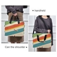 thumbnail image 6 of FORMRS 16" Laptop Bag Carrying Sleeve Case with Handle Travel Shoulder Briefcase, Colorful Plane, 6 of 8