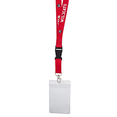 New Davidson College Wildcats Safety Clip Lanyard NCAA Key ID Badge Holder 