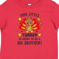 thumbnail image 4 of Inktastic This Little Turkey is Going to Be a Big Brother Boys Baby T-Shirt, 4 of 5