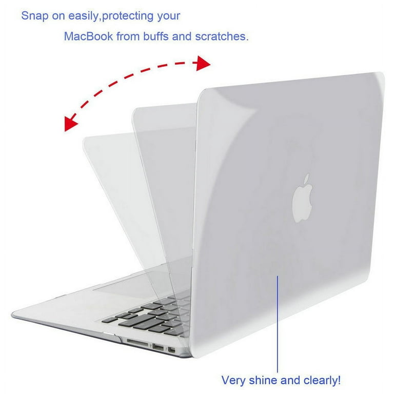 PC Hard Shell Crystal Clear Case Cover for MacBook Air 15 Inch