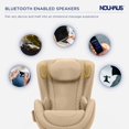thumbnail image 2 of Nouhaus NOU Campo Heated Massage Chair,Full Body Massaging Zero-Gravity Leisure Recliner with Low-Noise 3D Massage and Dual Sound Systems Modern Massage Chairs (Mellow Sand), 2 of 8