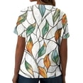 thumbnail image 4 of Spring Tops for Women 2025 Viikei Womens Tops Short Sleeve Blouse,Summer Shirts for Women Short Sleeve,Fashion Women Summer Solid V-Neck T-Shirt Short Sleeve Casual Blouse White S, 4 of 6