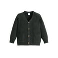 thumbnail image 1 of ZAXARRA Baby Boy Cardigan Solid Color V-Neck Knit Button Sweater Coat Cute Fall Winter Jacket Warm Clothes, 1 of 8
