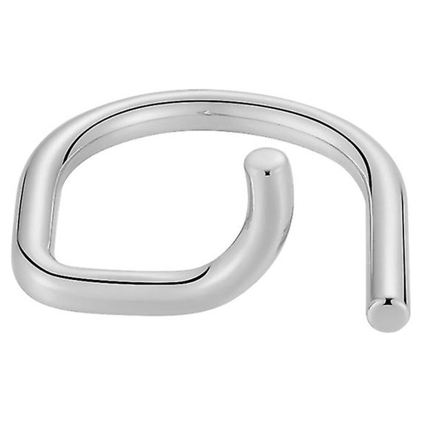 Anillo en D futurista YONGSHENG Acero inoxidable Dorado R214183