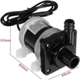 thumbnail image 2 of Dc 12v 700l/h Aquarium Water Pump Quiet Circulation Submersible Aerator Oxygen Air Pump, 2 of 4