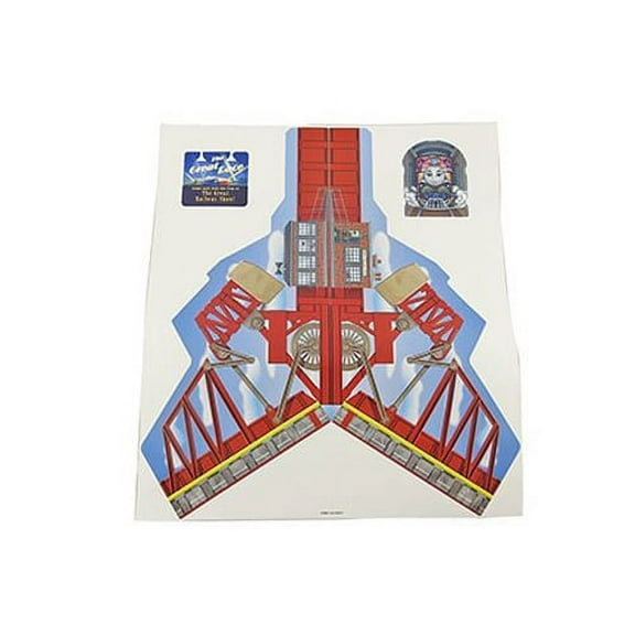 Thomas & Friends TrackMaster Sky-High Bridge Jump - Replacement Label Sheet DFM54