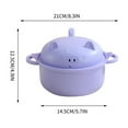 thumbnail image 6 of Kieccall Ramen Bowl Set Bamboo Fiber Microwave Safe Bowls for Home Kitchen Dining with 6-Piece 40.58 fl oz Set, 6 of 7