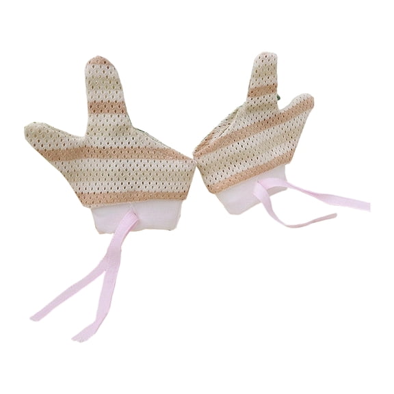 Breathable Baby Finger Guards Adjustable Straps to Stop Thumb Sucking Soft Washable Fabric