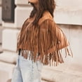 thumbnail image 4 of LOVZFMLL Vestes pour Femmes Couleur Unie Col Rond cardigan Sans Manches, 4 of 7