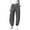 Gray, variant on Leopard Pants Women Barrel Sweatpants Casual Baggy Lounge Pants Ladies High Waist Leopard Barrel Sweatpants Drawstring Elastic Waist Baggy Ankle Jogger Trousers with Pockets Soft