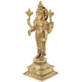 thumbnail image 3 of 19-inch Lord Venkateshwara Tirupati Balaji Brass Statue - Temple Deity Idol, 3 of 4