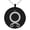 Black, variant on Stainless Steel Troll Cross Viking Norse Engraved Small Medallion Circle Charm Pendant Necklace