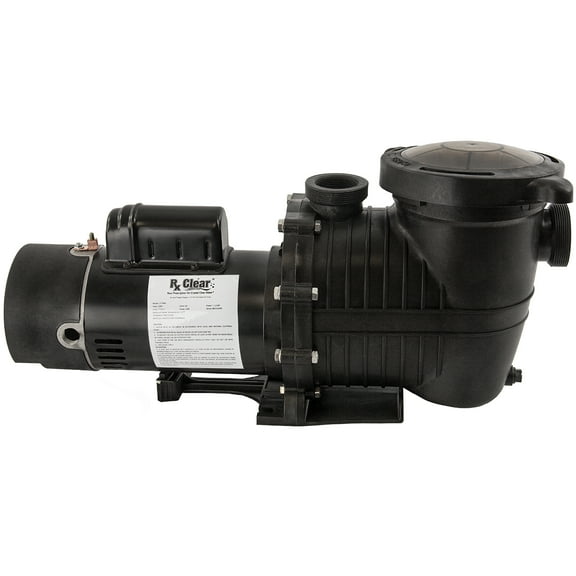 Rx Clear Mighty Niagara 1.5 HP Dual Speed Inground Swimming Pool Pump