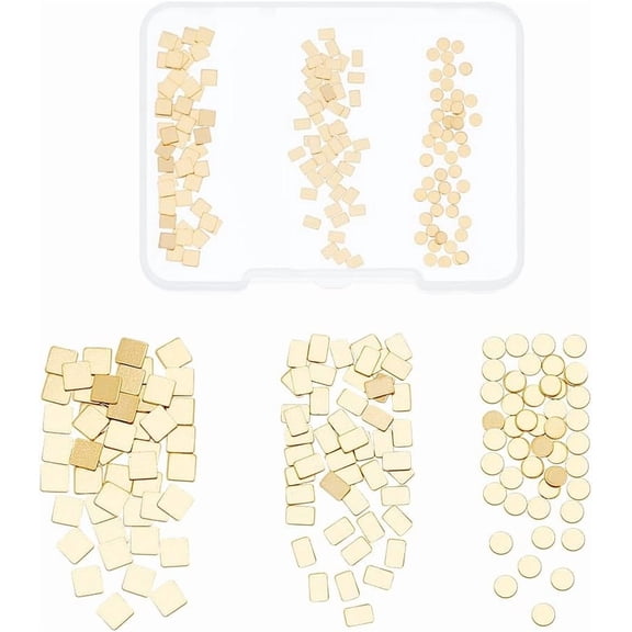150Pcs Gold Plated Solder Gold Chip Solder Jewelry Precut Chips 3 Style Jewelry Solder Chips Sterling Gold Solder Chips Easy Solder